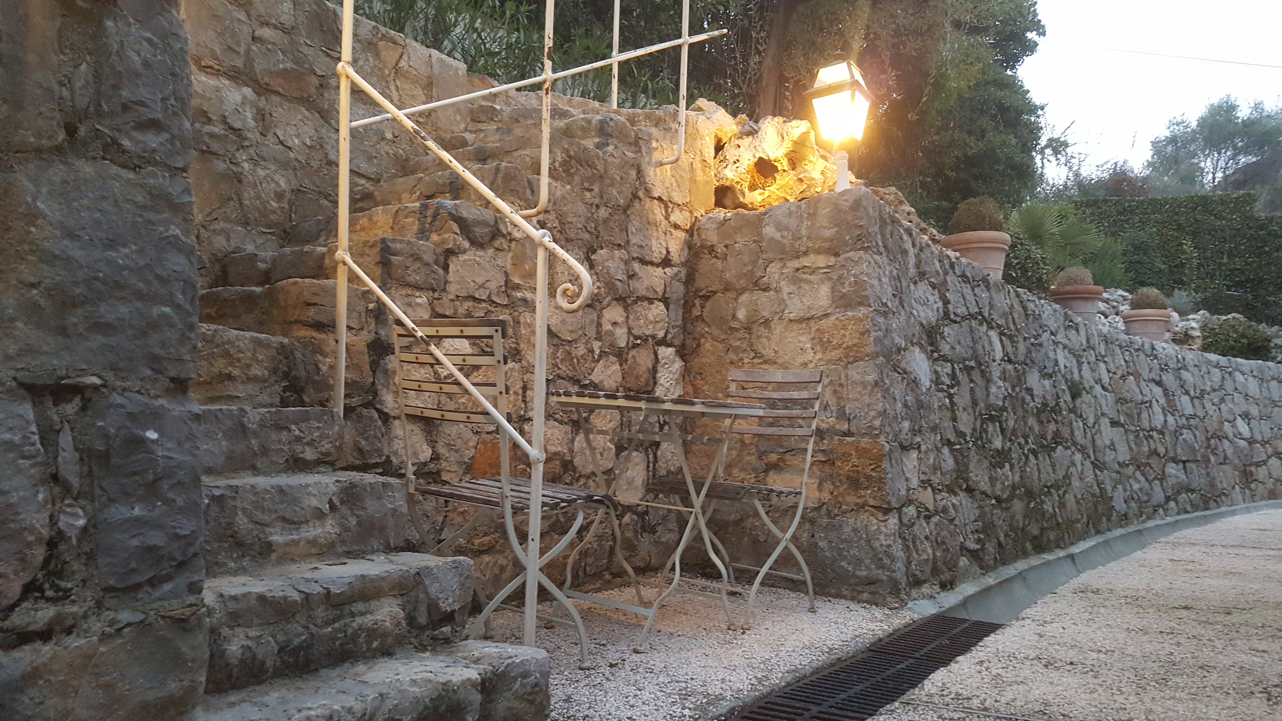 Éclairage extérieur terrasse